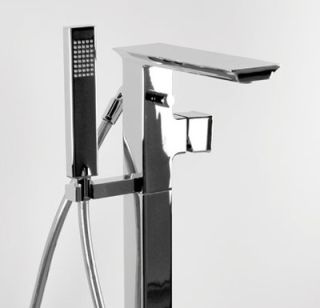 Смеситель Bravat Phillis F656101C-B3-ENG для ванны напольный с душем